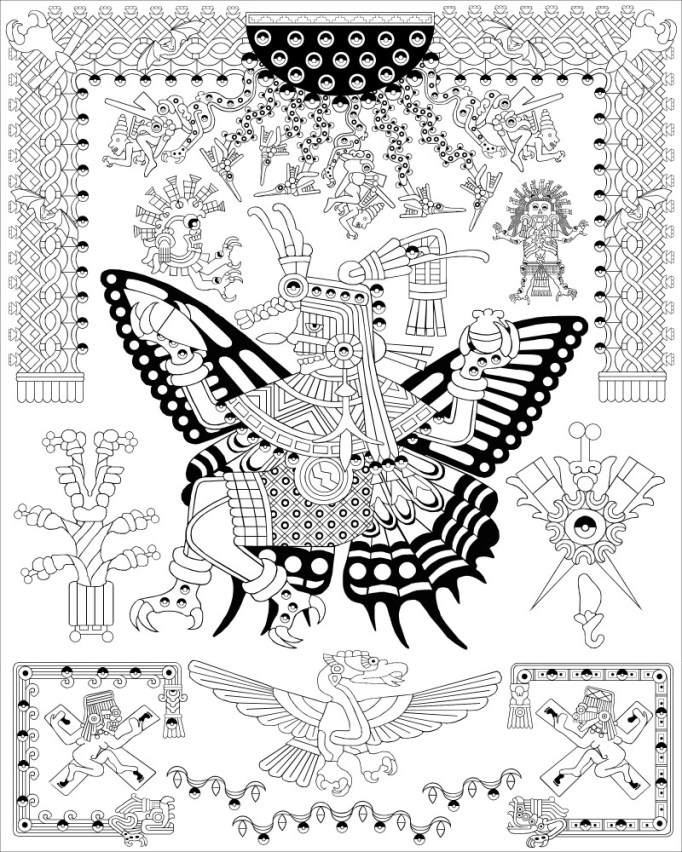 Itzpapalotl, The Obsidian Butterfly