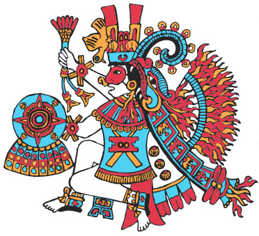 Xiuhtecuhtli - Lord of the Turquoise - (God of Fire)